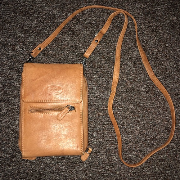 Leather cross body bag - Picture 1 of 3